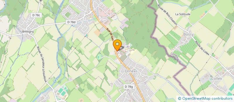 localisation de l'entreprise MADAME SOUMAYA SOUISSI  ORNEX