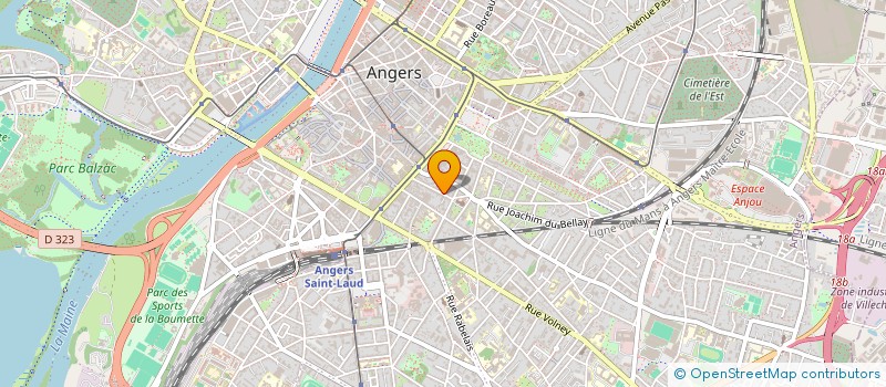 localisation de l'entreprise MADAME SOUMEIA BELGHALEM à ANGERS