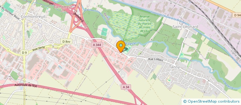 localisation de l'entreprise MADAME SOUMEYA DJENOUHAT  TAISSY