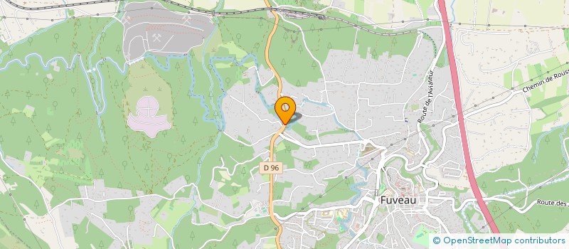 localisation de l'entreprise MADAME SOUMEYA OUZINEB  FUVEAU