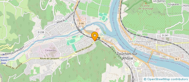 localisation de l'entreprise MADAME SOUMEYA ZAIDI à TOURNON-SUR-RHONE