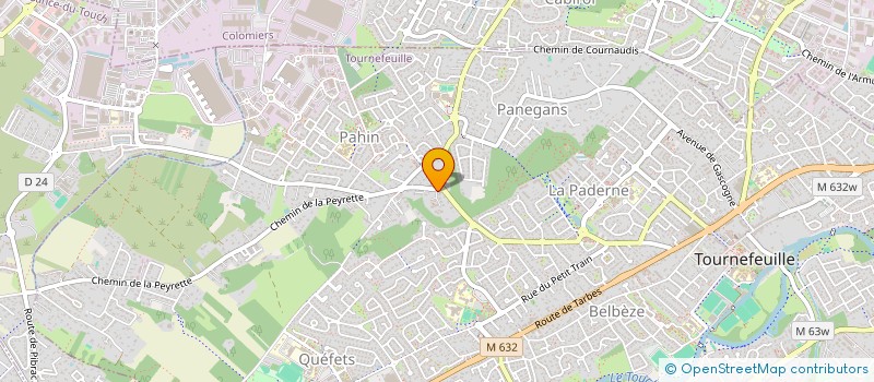 localisation de l'entreprise MADAME SOUMIA BELLAOUI à TOURNEFEUILLE