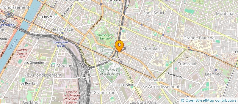 localisation de l'entreprise MADAME SOUMIA BESBASSE  LYON