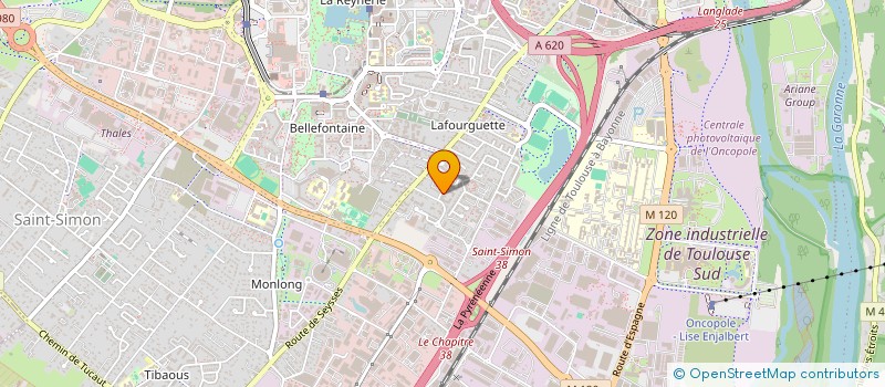 localisation de l'entreprise MADAME SOUMIA BOUZALMAT à TOULOUSE