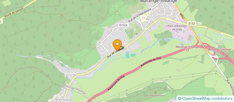 localisation de l'entreprise MADAME SOUMIA DJEBLI  MARANGE-SILVANGE