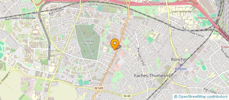 localisation de l'entreprise MADAME SOUMIA DRAOUI à LILLE