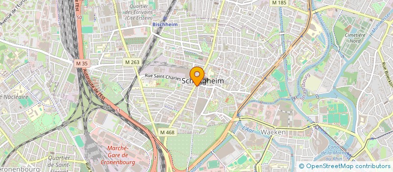 localisation de l'entreprise MADAME SOUMIA EL ASRI  SCHILTIGHEIM