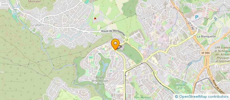 localisation de l'entreprise MADAME SOUMIA EL HAYEL  MONTPELLIER