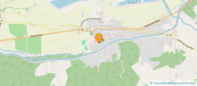 localisation de l'entreprise MADAME SOUMIA M'RANI ALAOUI  PEYROLLES-EN-PROVENCE