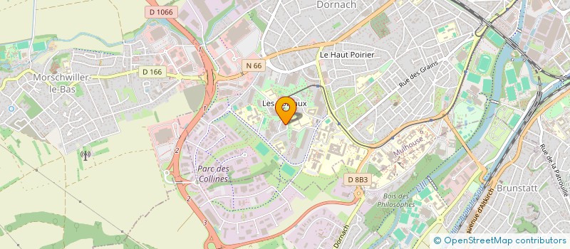 localisation de l'entreprise MADAME SOUMIA MAJJATI  MULHOUSE