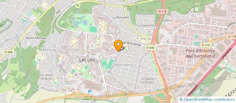 localisation de l'entreprise MADAME SOUMIA MEDJAHED à LES ULIS