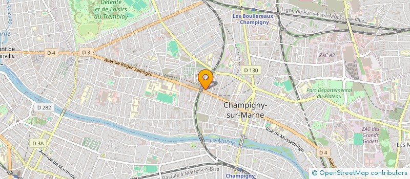 localisation de l'entreprise MADAME SOUMIA MIR à CHAMPIGNY-SUR-MARNE