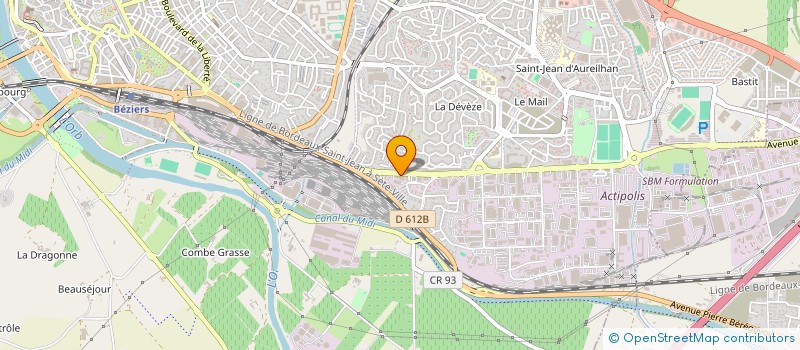 localisation de l'entreprise MADAME SOUMIA OUALD-CHIKH  TRESQUES