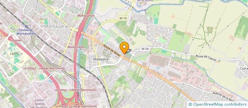 localisation de l'entreprise MADAME SOUMIA RAAKI  TOULOUSE