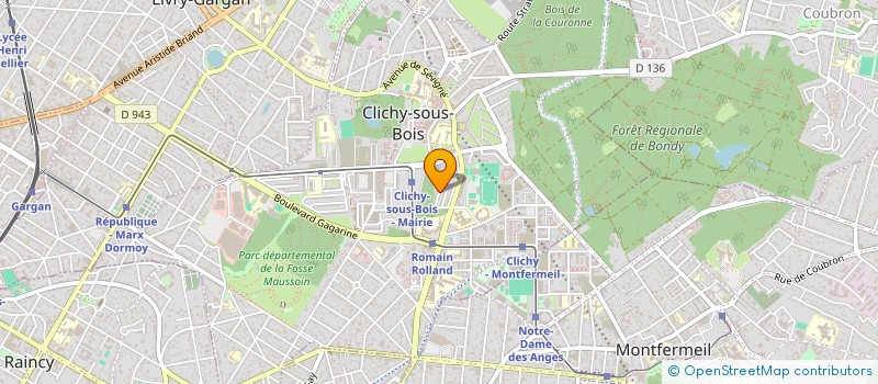 localisation de l'entreprise MADAME SOUMIYA ABBASSI à CLICHY-SOUS-BOIS