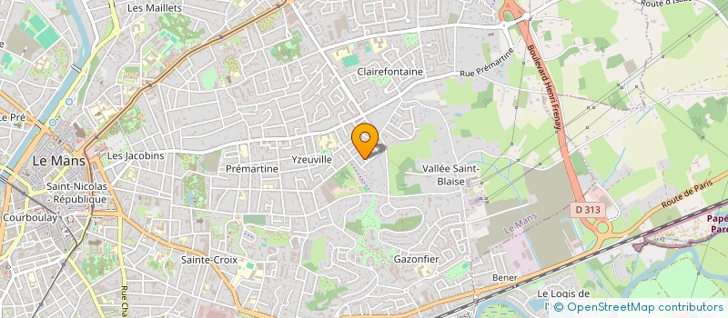 localisation de l'entreprise MADAME SOUMIYA EL HABZIZ  LE MANS