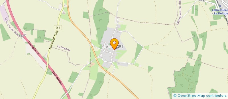 localisation de l'entreprise MADAME SOUMYA KARBAL  CORBEIL-CERF