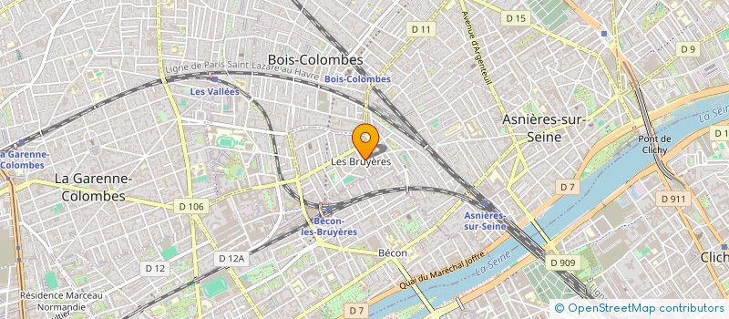 localisation de l'entreprise MADAME SOUNDOUCE BOUQSI à ASNIERES-SUR-SEINE
