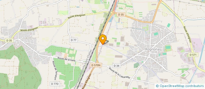 localisation de l'entreprise MADAME SOUNDOUS OUCHAYANE  BARBENTANE