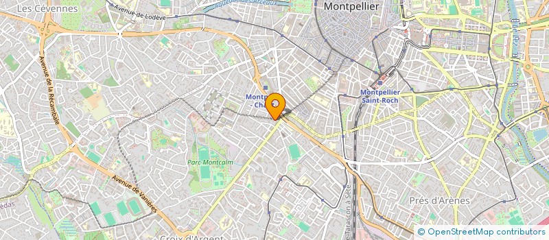 localisation de l'entreprise MADAME SOUNE MESSEAN à MONTPELLIER