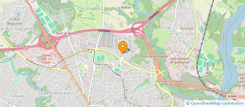 localisation de l'entreprise MADAME SOURAYA BERGAOUI à NANTES