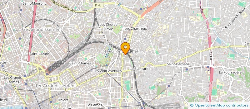 localisation de l'entreprise MADAME SOURAYA MROIVILI à MARSEILLE