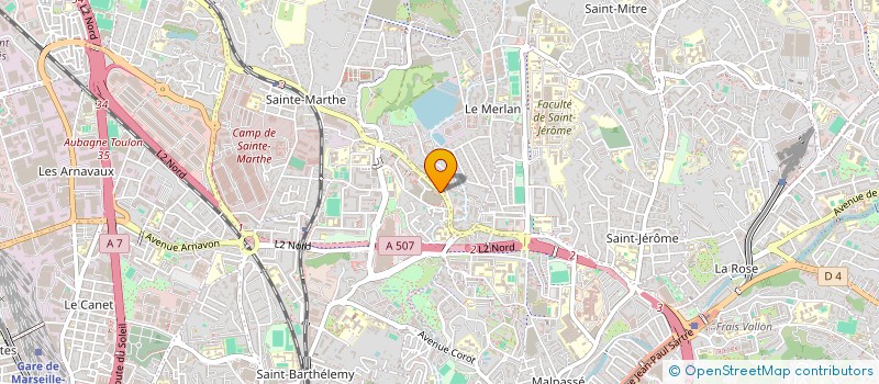 localisation de l'entreprise MADAME SOURAYATI MOHAMED  MARSEILLE