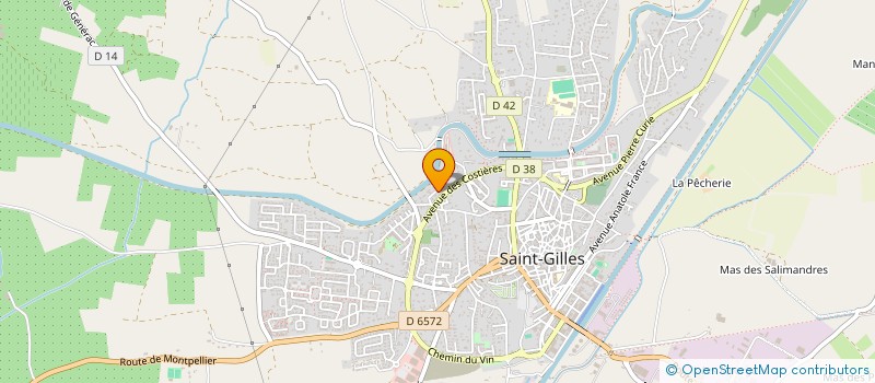 localisation de l'entreprise MADAME SOURIA BENSAID  SAINT-GILLES