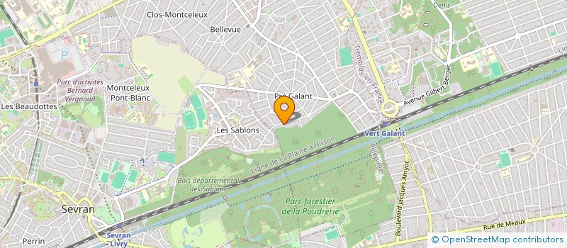localisation de l'entreprise MADAME SOURIA BOUAZA à VILLEPINTE