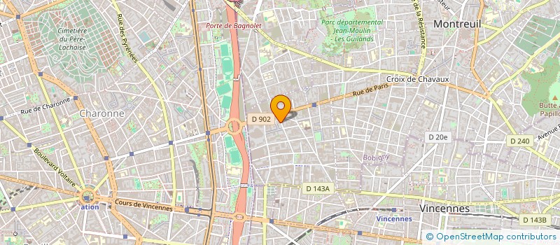 localisation de l'entreprise MADAME SOURIA DJEZIRI à MONTREUIL
