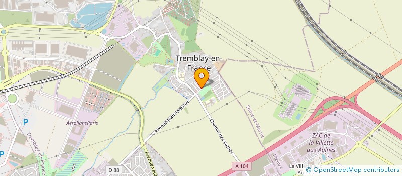 localisation de l'entreprise MADAME SOUSIVI MOUNY à TREMBLAY-EN-FRANCE