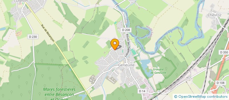 localisation de l'entreprise MADAME SOUTHCHAY SAYASENG  GENEUILLE