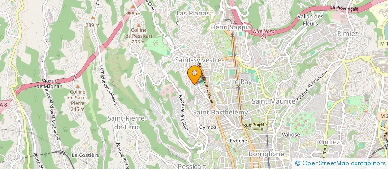 localisation de l'entreprise MADAME SOUTHIDA TANHCHALEUN à NICE
