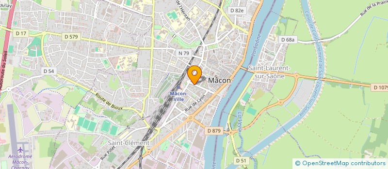 localisation de l'entreprise MADAME SOUVANNALY SIPHANTHONE à MACON