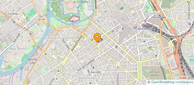 localisation de l'entreprise MADAME SOUYAVATTY KER  LILLE