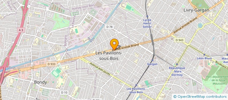 localisation de l'entreprise MADAME SOUZI BANGELE à LES PAVILLONS-SOUS-BOIS