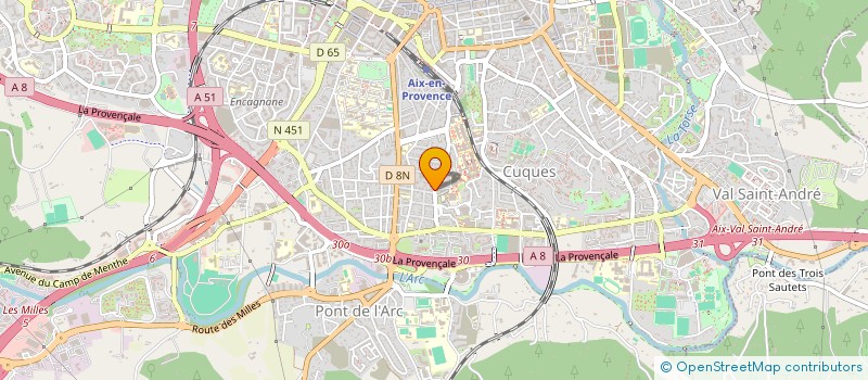 localisation de l'entreprise MADAME SOVADARA PIN à AIX-EN-PROVENCE