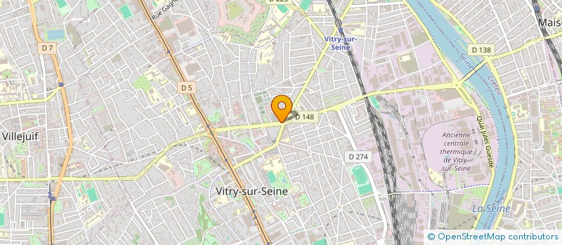 localisation de l'entreprise MADAME SOVAN MOLLYKA VOEUN  VITRY-SUR-SEINE