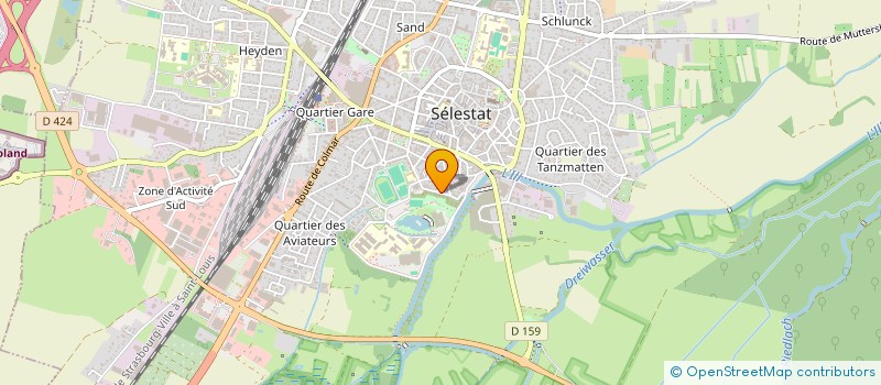 localisation de l'entreprise MADAME SOVANNA KEO  SELESTAT