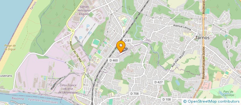 localisation de l'entreprise MADAME SOVANNY NAM  TARNOS