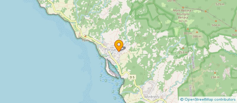 localisation de l'entreprise MADAME SOZA ASSANI NDAY  CHIRONGUI