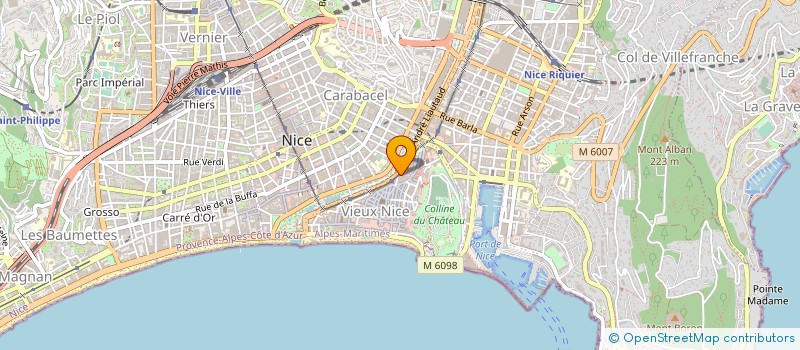 localisation de l'entreprise MADAME SOZY GIDAN à NICE
