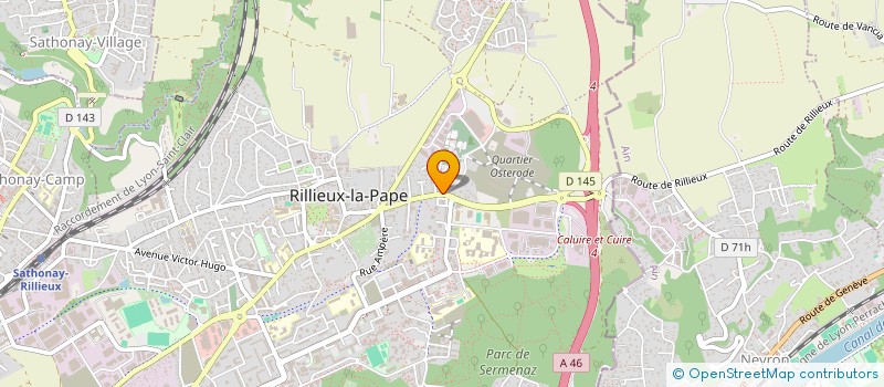 localisation de l'entreprise MADAME SPERANTA-MARIA POPESCU  RILLIEUX-LA-PAPE