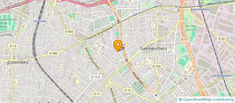 localisation de l'entreprise MADAME SPOGMAI DAWLATZAI à ASNIERES-SUR-SEINE
