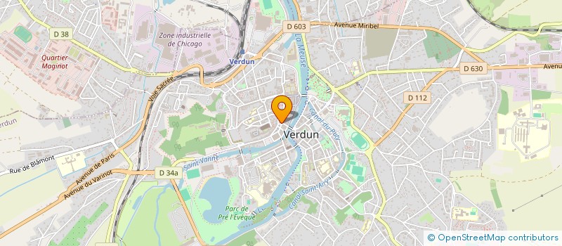 localisation de l'entreprise MADAME SRIMAGAL MOHANARAJ à VERDUN