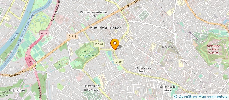 localisation de l'entreprise MADAME ST DE LASSUS à RUEIL-MALMAISON