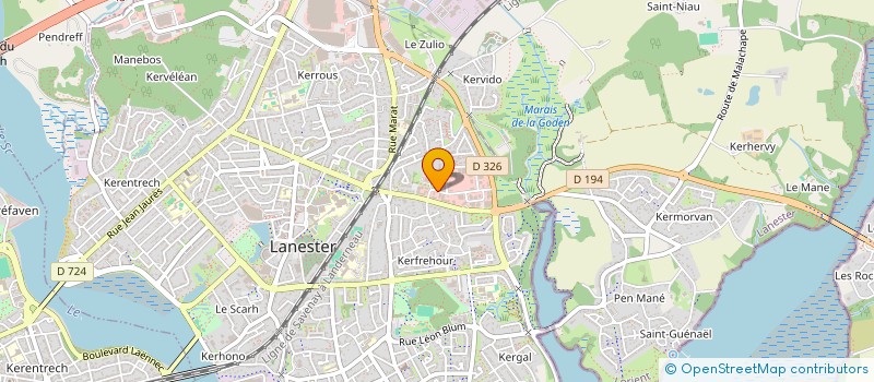 localisation de l'entreprise MADAME STACEY CARGUERAY  LANESTER