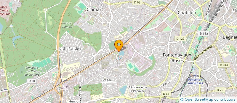 localisation de l'entreprise MADAME STACEY CARTIER à CLAMART