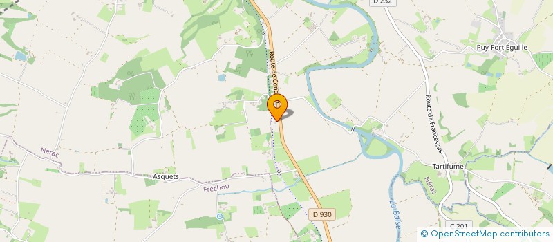 localisation de l'entreprise MADAME STACEY HARVEY BROWN  NERAC