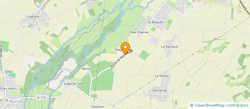 localisation de l'entreprise MADAME STACEY HOOKINS  LA BOIXE